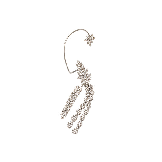 White Gold with White Diamond Ear Cuff from Couture