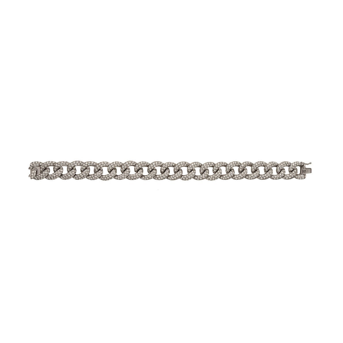 White Gold White Diamond Bracelet From Link Collection