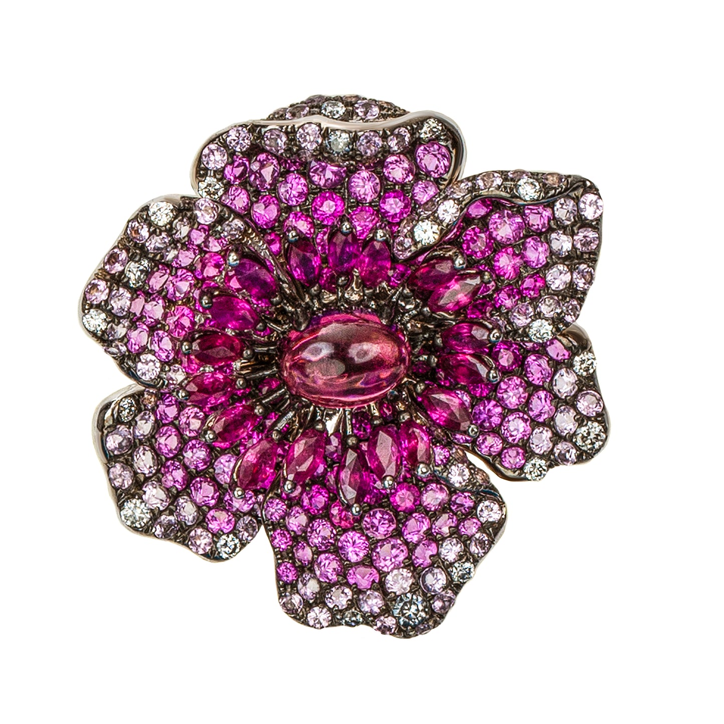 Signature Ring from Flower Collection in Small