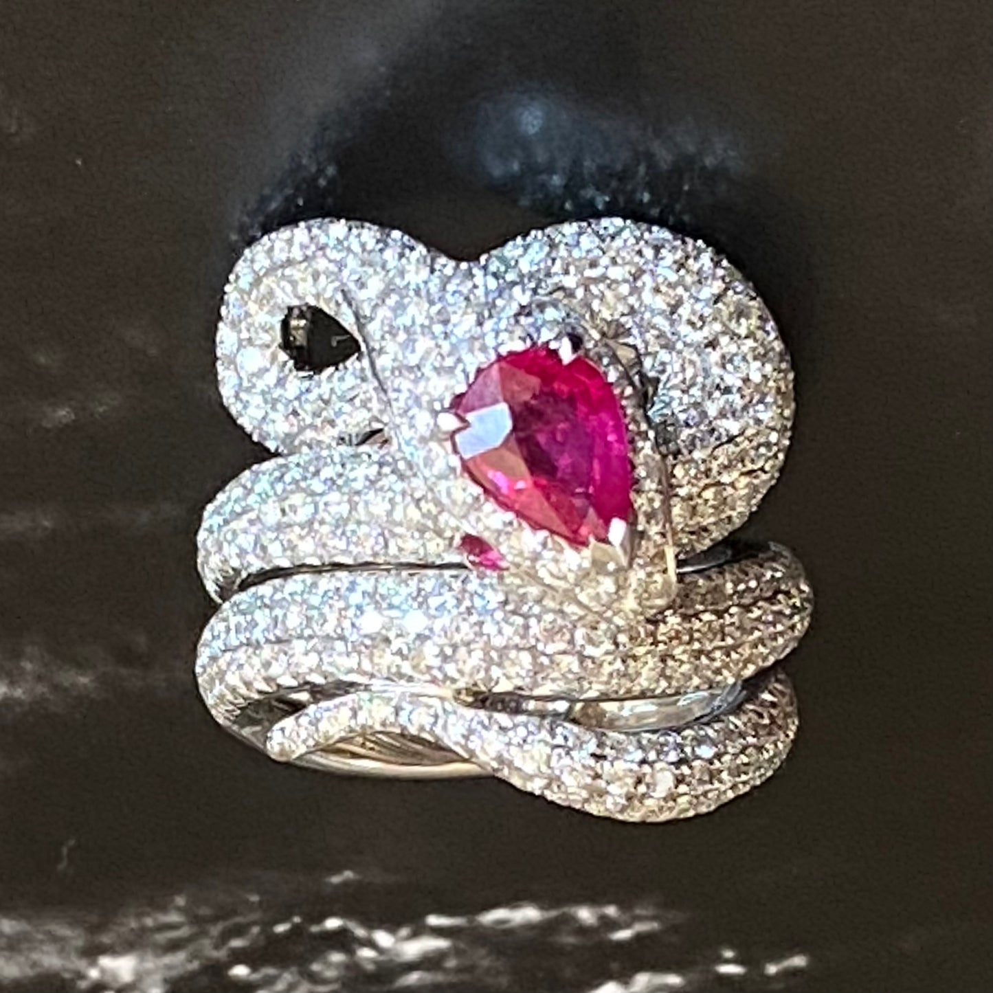Ruby Rings from Snake collection
