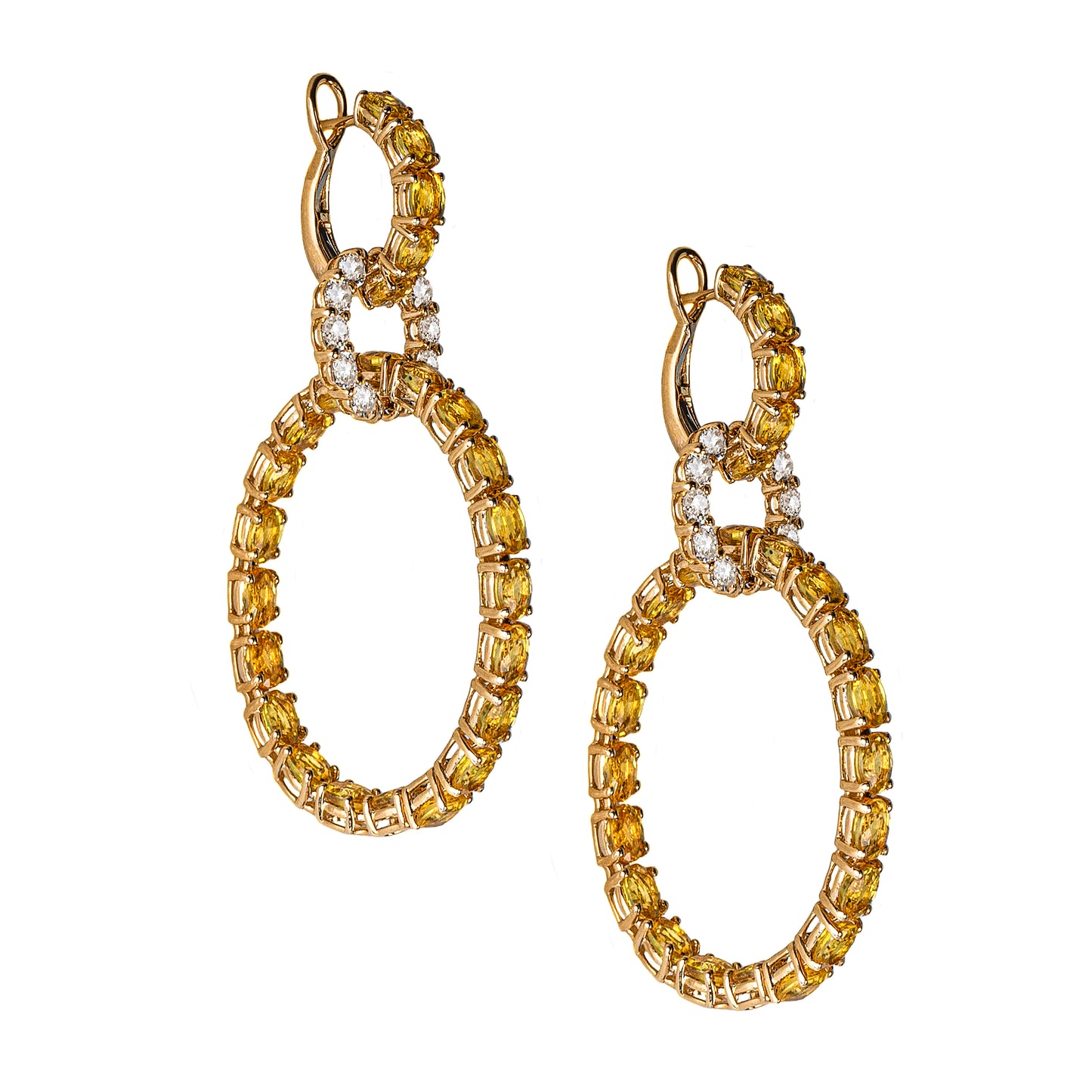 Interlinked Earrings from Hoops Collection