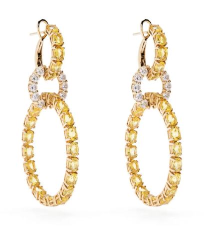 Interlinked Earrings from Hoops Collection